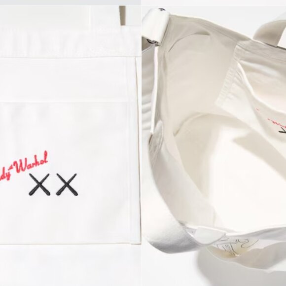 KAWS Uniqlo + Warhol 2-Way Tote Bag - Picture 4 of 4